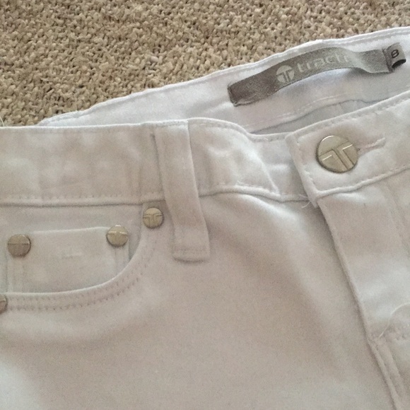 NWT White Tractr Stretch Jean Shorts - Picture 3 of 4